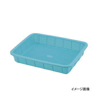 角かご K5412 大 浅型 ライトグリーン PP セキスイ