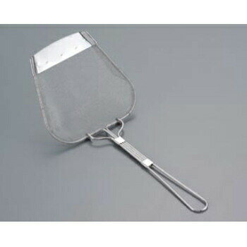 カス揚 大 手アミ式 角型 18-8（ステンレス）