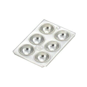 マフィン型 マコロン型 ブリキ 6カップ