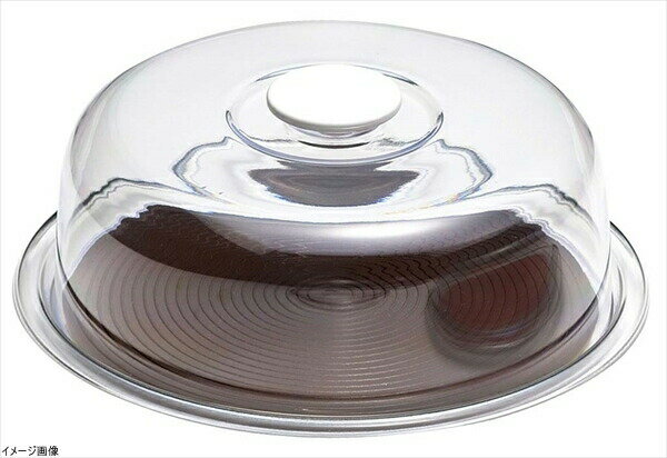 曙産業 クリア ラブリーハット 丸 ケーキ 中 ブラウン MT-1202