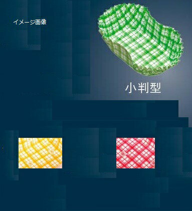 ココ・ケース(500枚入)小判型 8号 赤