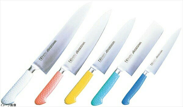 ハセガワ 抗菌カラー庖丁 牛刀 21cm ブラウン MGK-210