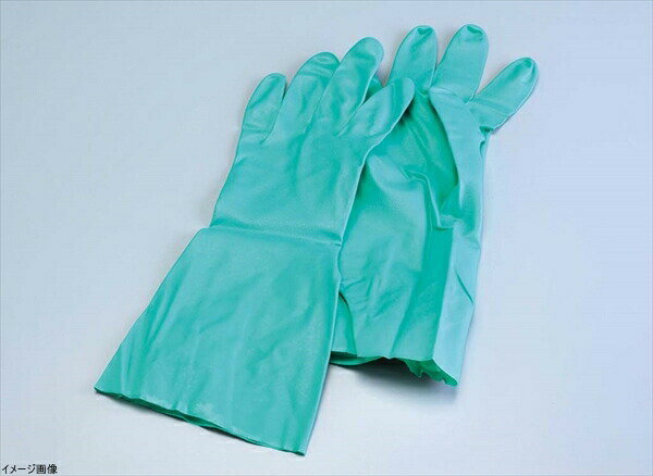 ワークハンズB-121 ニトリル中厚手 裏毛付 M-グリーン