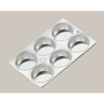 マフィン型 #7 B型 ブリキ FK （6ヶ付）