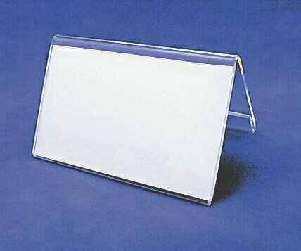 アクリル V型カード立て 名刺サイズ VCT－6E （PKCR505）