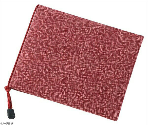 えいむ 布地小紋柄メニューブック 華-203 ミニ エンジ