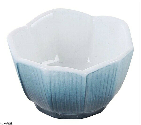 和食器コレクション 藍彩 桔梗型珍味鉢