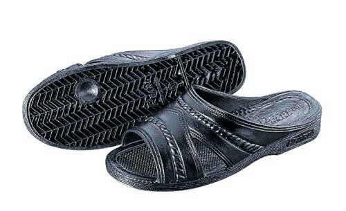 紳士用 健康サンダル 黒 L （SSV2902）