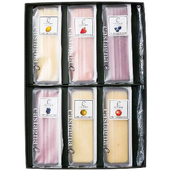カスターニャ カスターニャ 広島県産フルーツチーズケーキ6種セット