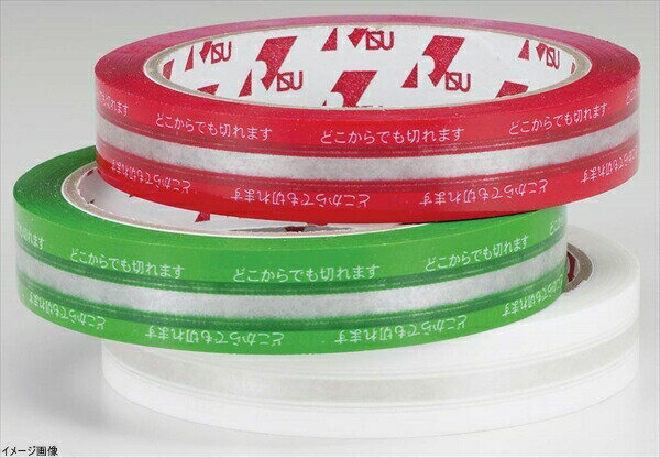 リスパック 【業務用】 PET ハンドカットテープ（8巻入） レッド ＜XTC1601＞