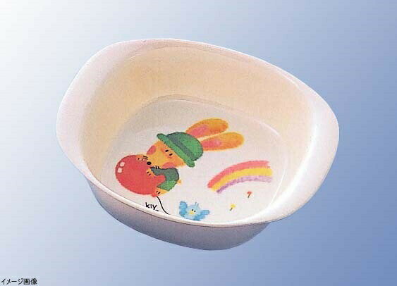 メラミン子供食器 スイートラビット 耳つきボール J4SR