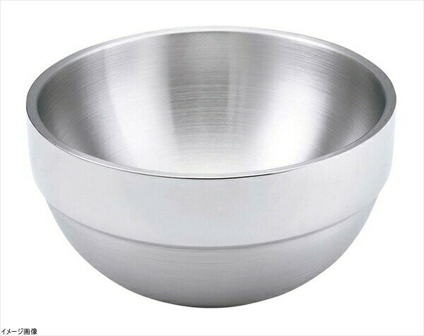 ステンレス 2重サラダボール 丸 9.6L 46669