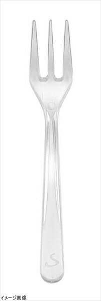 ソリア ミニフォーク クリア 250本入 CS50703