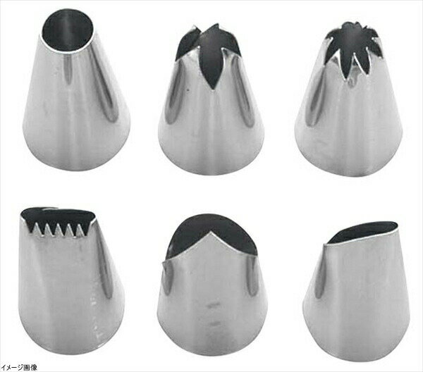 タイガークラウン ニューワイド 絞り口金 6P 393