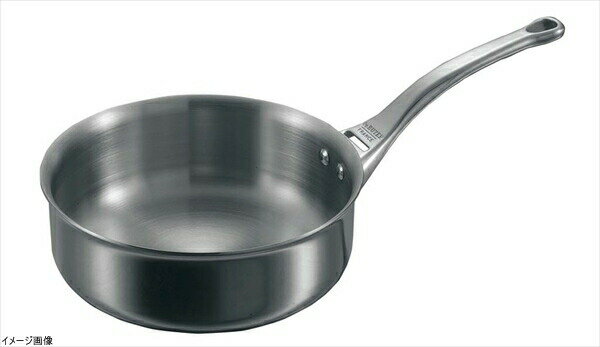 外径:215 底径:165 φ200 深さ:60 1.2kg 1.8L●ステンレスとアルミニウムの7層鋼、抜群の熱効率が光熱費の節約、調理時間の短縮を実現●人間工学に基づいた、握り易さを重視したハンドル熱を手に伝えにくい工夫が施されています...