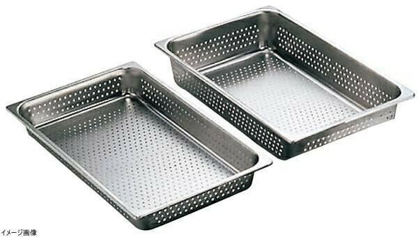 仔犬印 18-8穴明ホテルパン 1/2 40mm