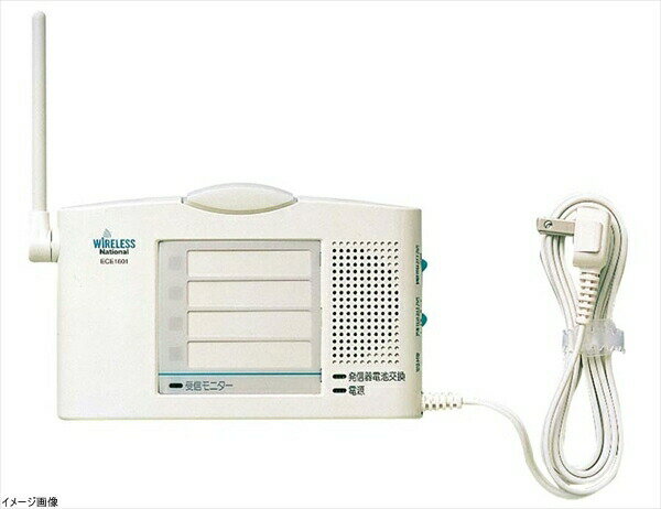 Panasonic 小電力型ワイヤレスコール卓上受信器 ECE1601P