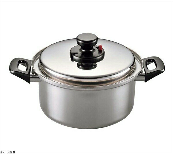 IH非对应 - 18-10 エクストラ 深型両手鍋 22cm