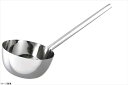 18-8 長柄付ひしゃく三角グリップ 15cm(1.15L)柄長50cm
