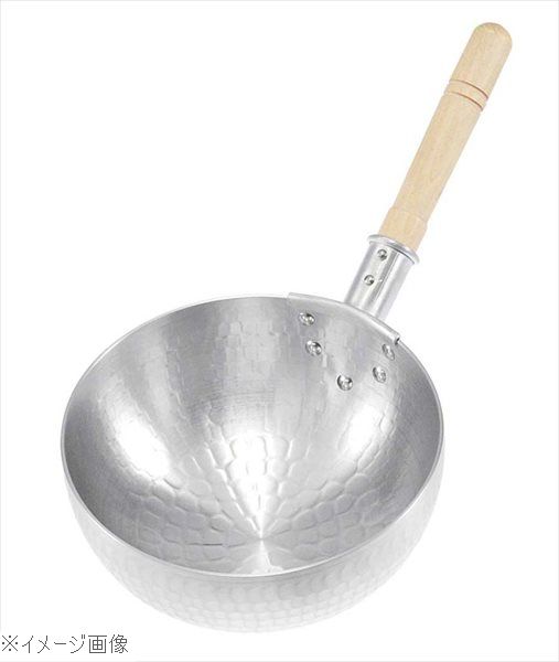 ナカオ アルミ打出 片手ボーズ鍋 15cm