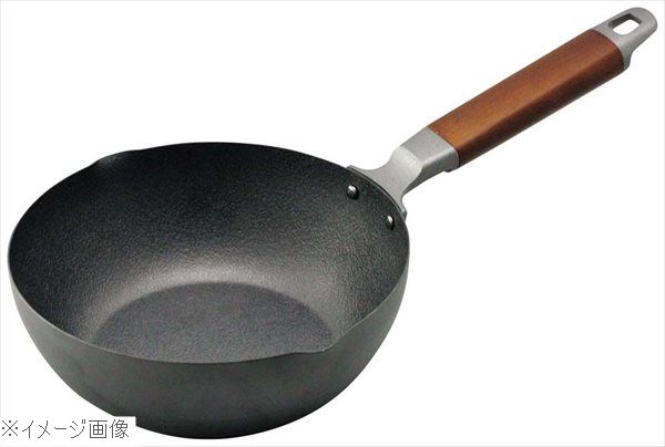 窒化加工深型いため鍋 20cm 35290