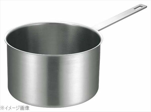 Sauce Pans - K 19-0（ステンレス） IH対応 シチューパン（目盛付）21cm