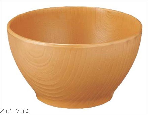 メラミン食器 ウォールナ ボール 9cm WD－19LBR ライトブラウン
