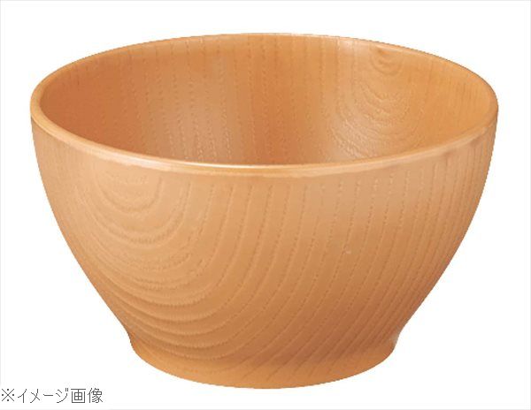 メラミン食器 ウォールナ ボール 10cm WD－20－LBR ライトブラウン