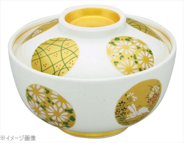 Ramen Bowls - アルセラム強化食器 金彩丸紋蓋物 EC3－46