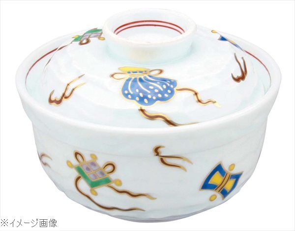 アルセラム強化食器 宝尽くし蓋物 EC3－53