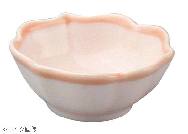 アルセラム強化食器 桃桔梗小付 B7－72