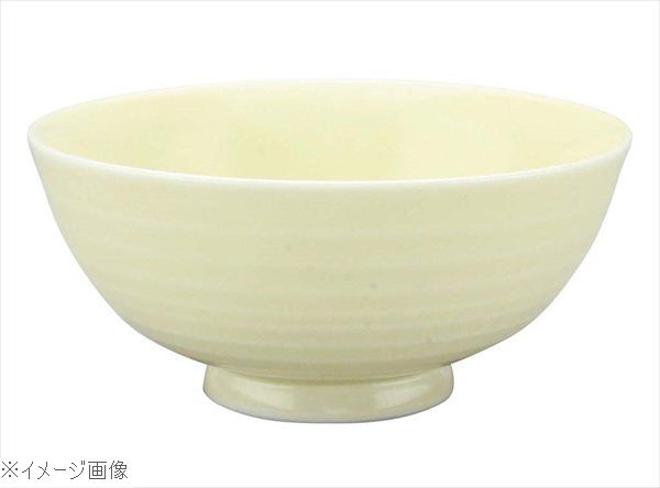 アルセラム強化食器 黄釉飯碗 EC1－56