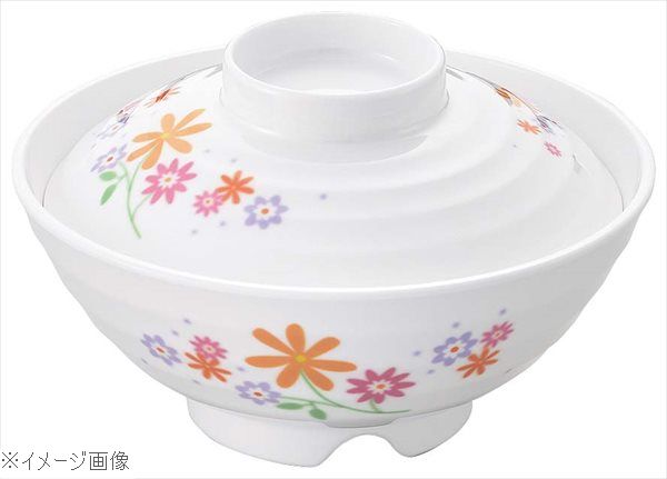 メラミン食器 花束（ブーケ）小丼（身）BU－18A
