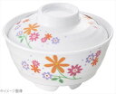 メラミン食器 花束(ブーケ)ごはん茶椀(身)BU−66A