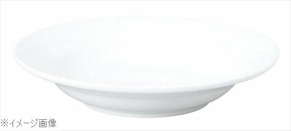 おぎそチャイナ スープ皿 21cm 3705 ホワイト