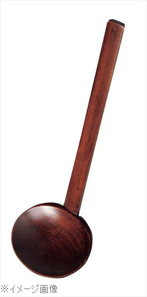 Soup Ladle （Holed） - EBM 田舎手塗り杓子 小（茶色）