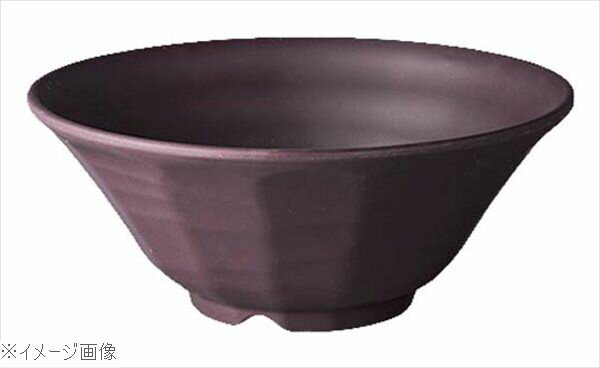 メラミン食器 キワミラーメン鉢 20cm TD－802－ENM 錆マット