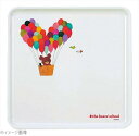 メラミン子供食器 くまのがっこう 正角トレー M−32J