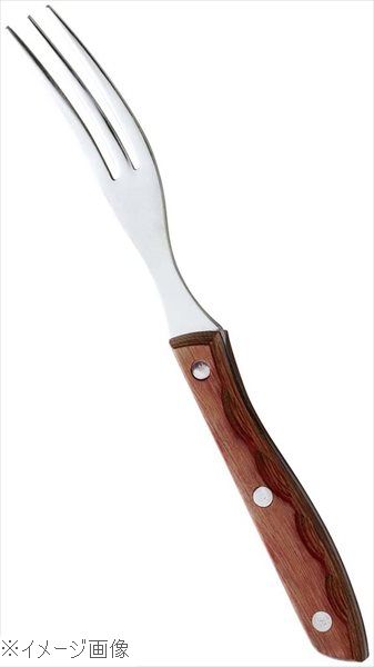 強化木カトラリー ステーキフォーク 508495