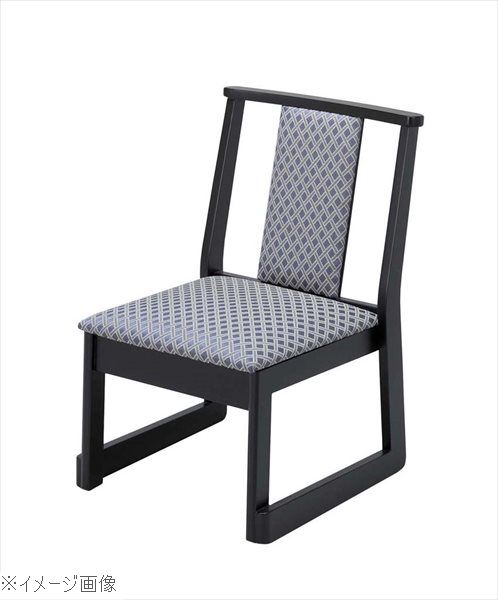 木製 立山高椅子 布張り グリーン