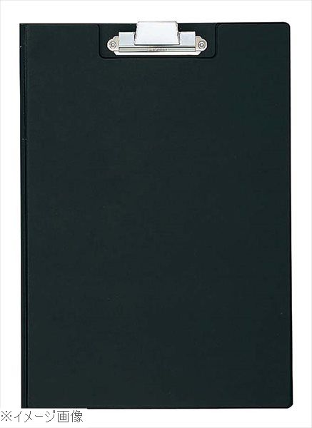 コクヨ クリップホルダー（カバー付）ヨハ－50ND 黒 A4タテ型