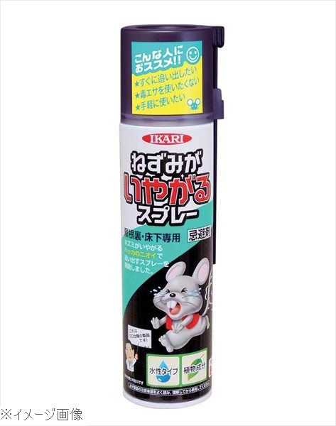 ねずみがいやがるスプレー（水性タイプ）320ml