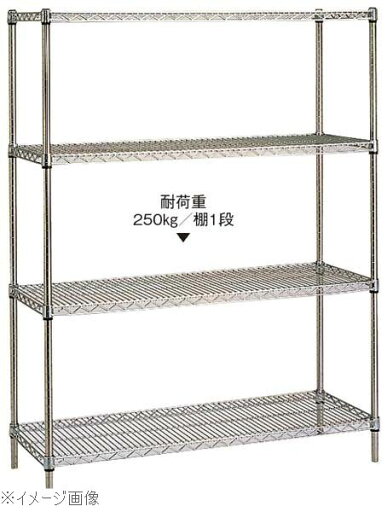 18-8(ステンレス) ステンレスエレクターシェルフ 5段 PS1900×SMS1070 18-8(ステンレス) ステンレスエレクターシェルフ 5段 PS1900×SMS1070
