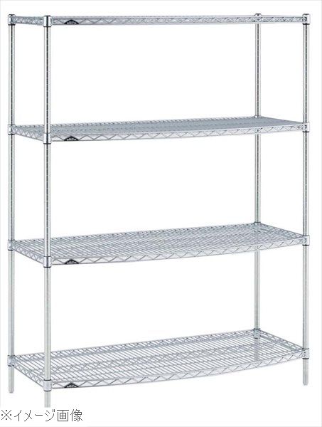 ラウンドエレクターシェルフ 5段 P1590×MS910R
