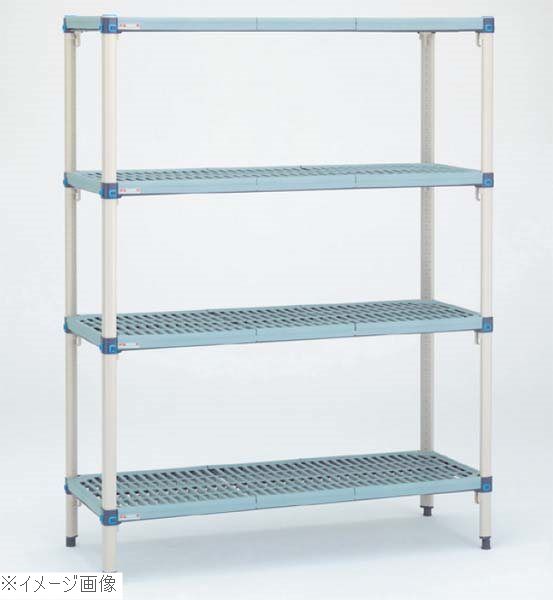 メトロマックスQ シェルフ 4段 MQ2148G・MQ63PE