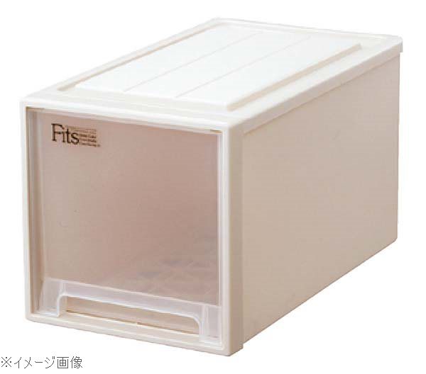 フィッツ クローゼット収納ケース L－30 CAP（カプチーノ）