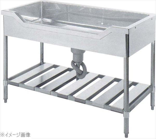 パイプ脚 舟型 シンク 排水ホース付 UFS－126