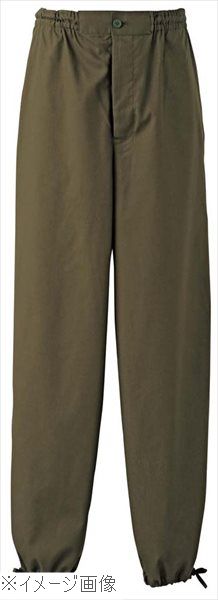 作務衣パンツ EL3378－4（男女兼用）抹茶 LL