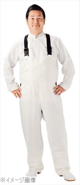 タフブラード サロペット L ホワイト PT－22