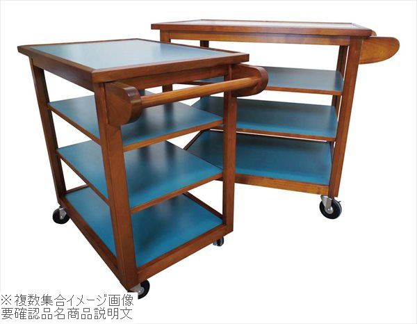 和風 サービスワゴン 大（桜材）